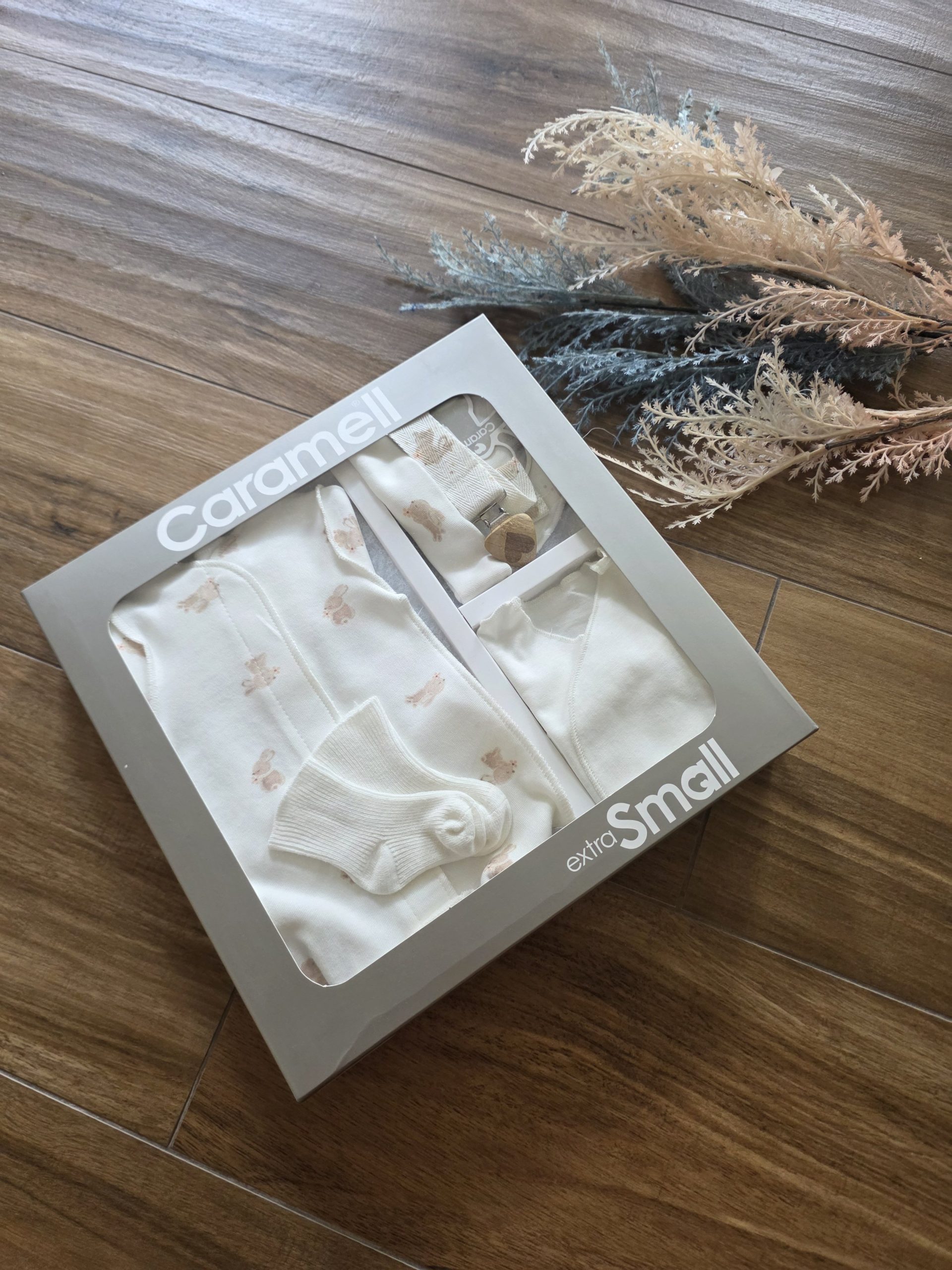 Бебешки подаръчен комплект Caramell Extra Small - Image 2