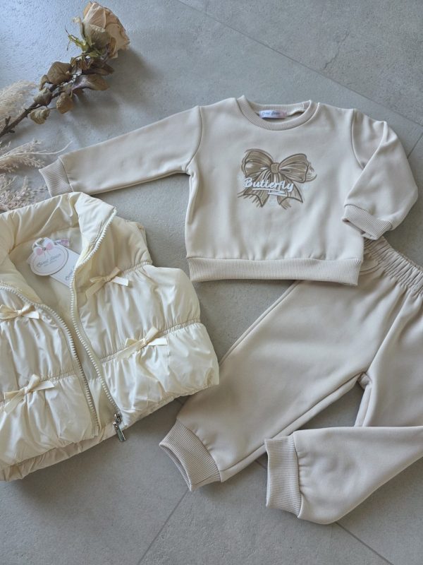 Детски комплект „Butterfly Bow“ – 3 части с елек - Image 6