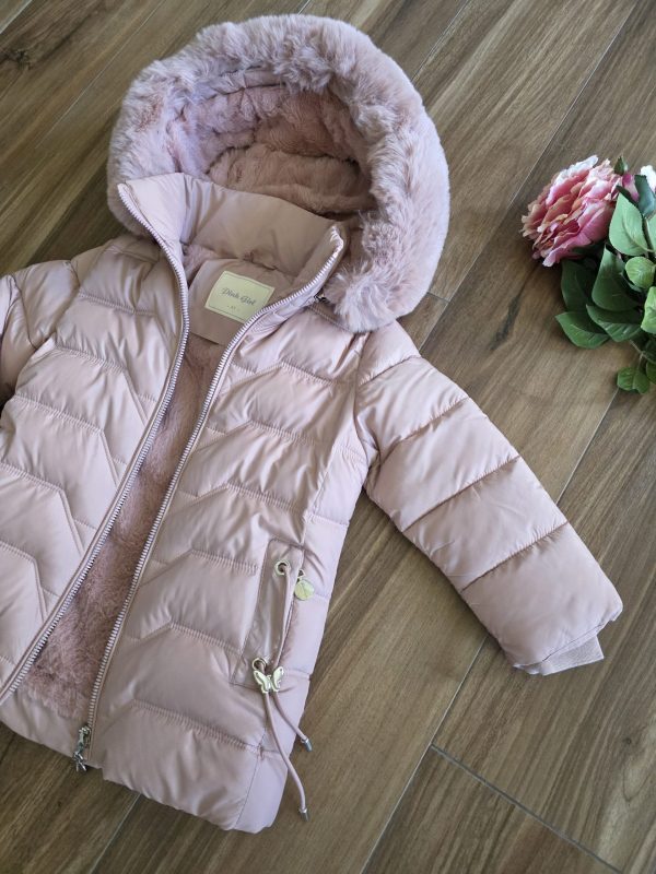 Детско зимно яке „Rose Cloud“ – пудрено розово - Image 8