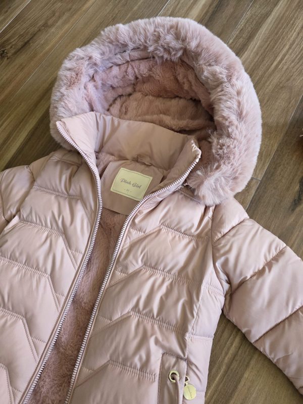 Детско зимно яке „Rose Cloud“ – пудрено розово - Image 9