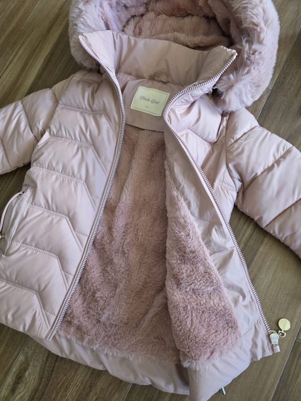 Детско зимно яке „Rose Cloud“ – пудрено розово - Image 7