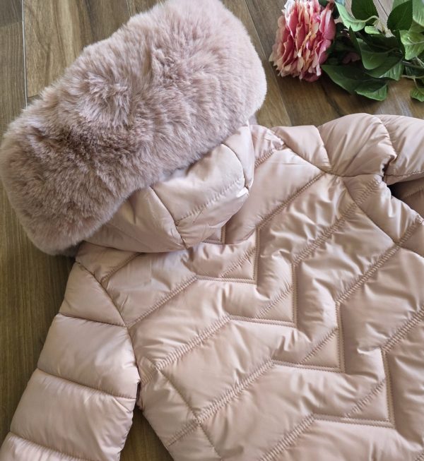 Детско зимно яке „Rose Cloud“ – пудрено розово - Image 2