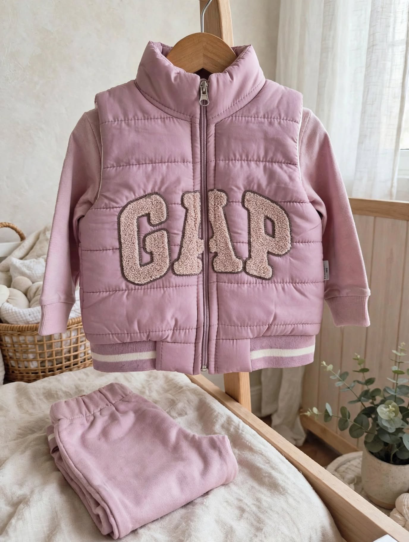 Детски комплект от три части "Dusty Pink" - Image 3