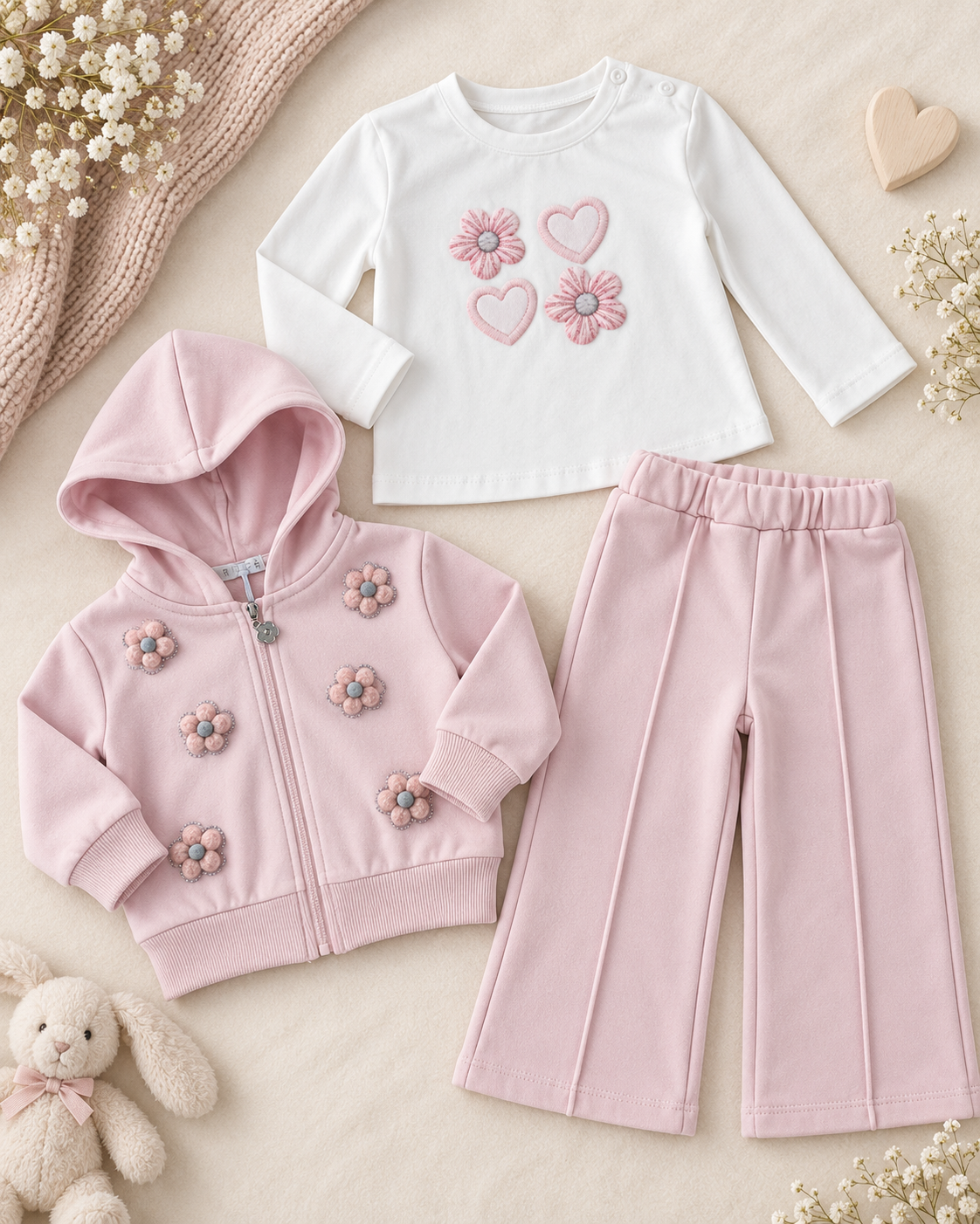 Комплект „Pink Blossom“ – 3 части - Image 2