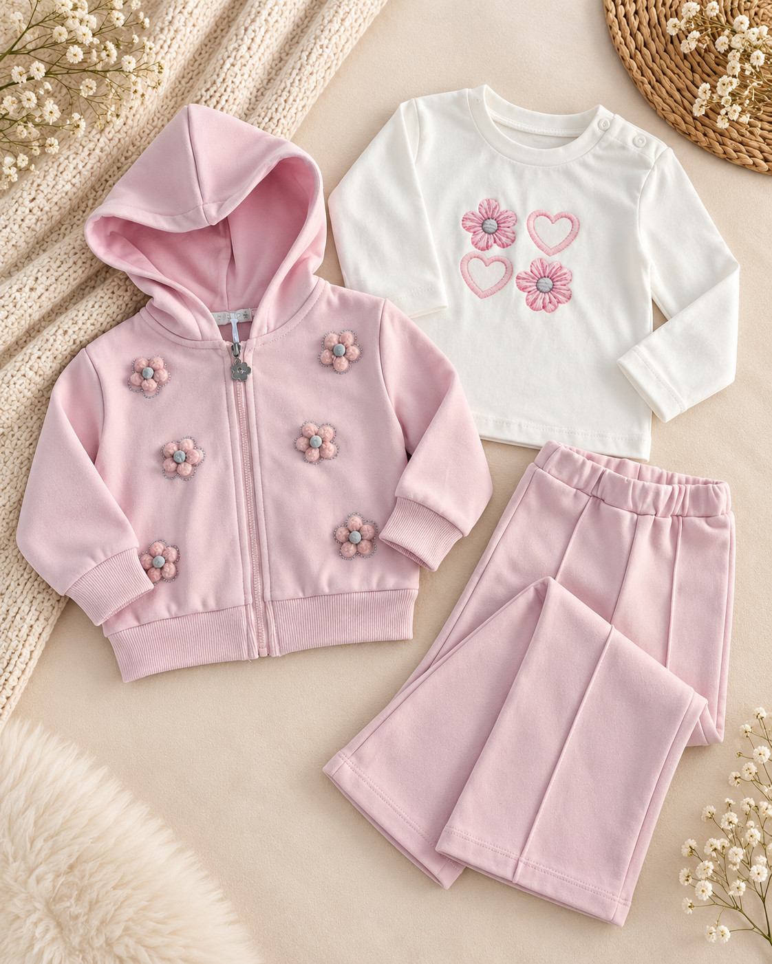Комплект „Pink Blossom“ – 3 части - Image 5