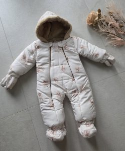 Бебешки зимен космонавт „Bunny“ в екрю