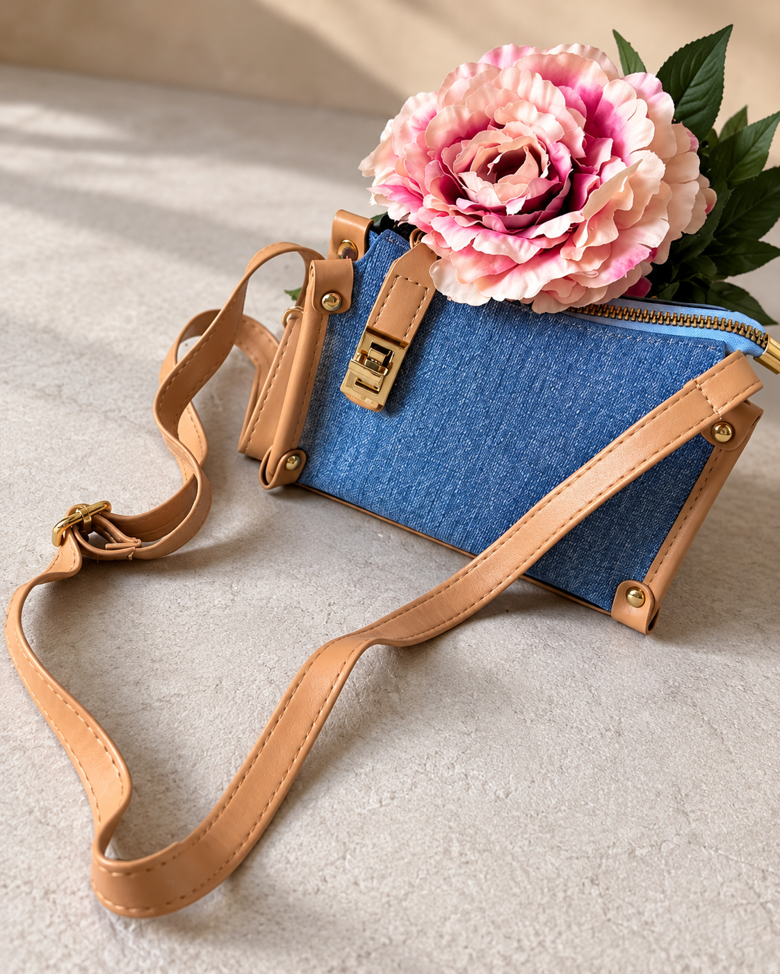 Детска дънкова чантичка "Blue Denim" - Image 4