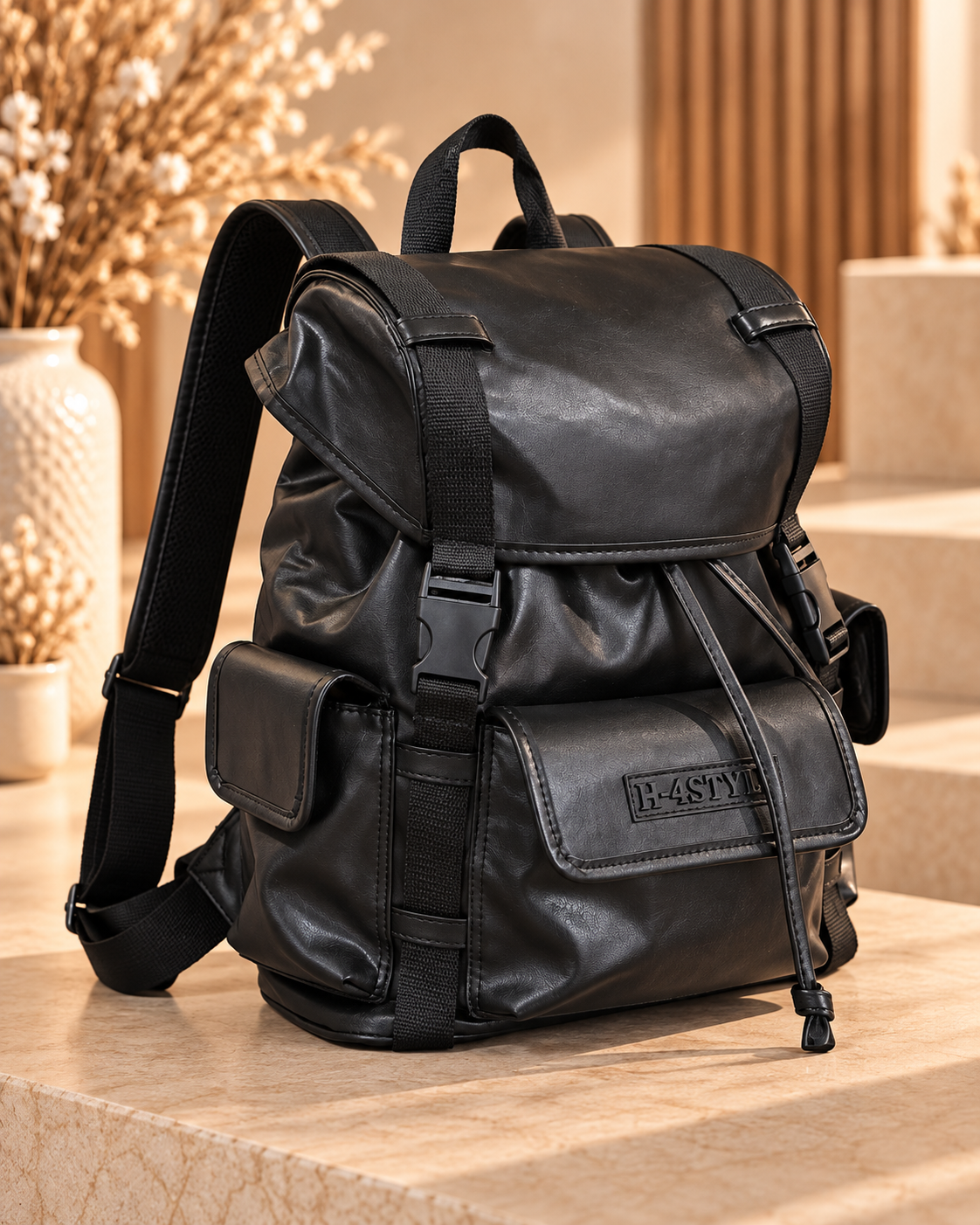 Дамска раница "H-4 Style Black Urban“ - Image 2