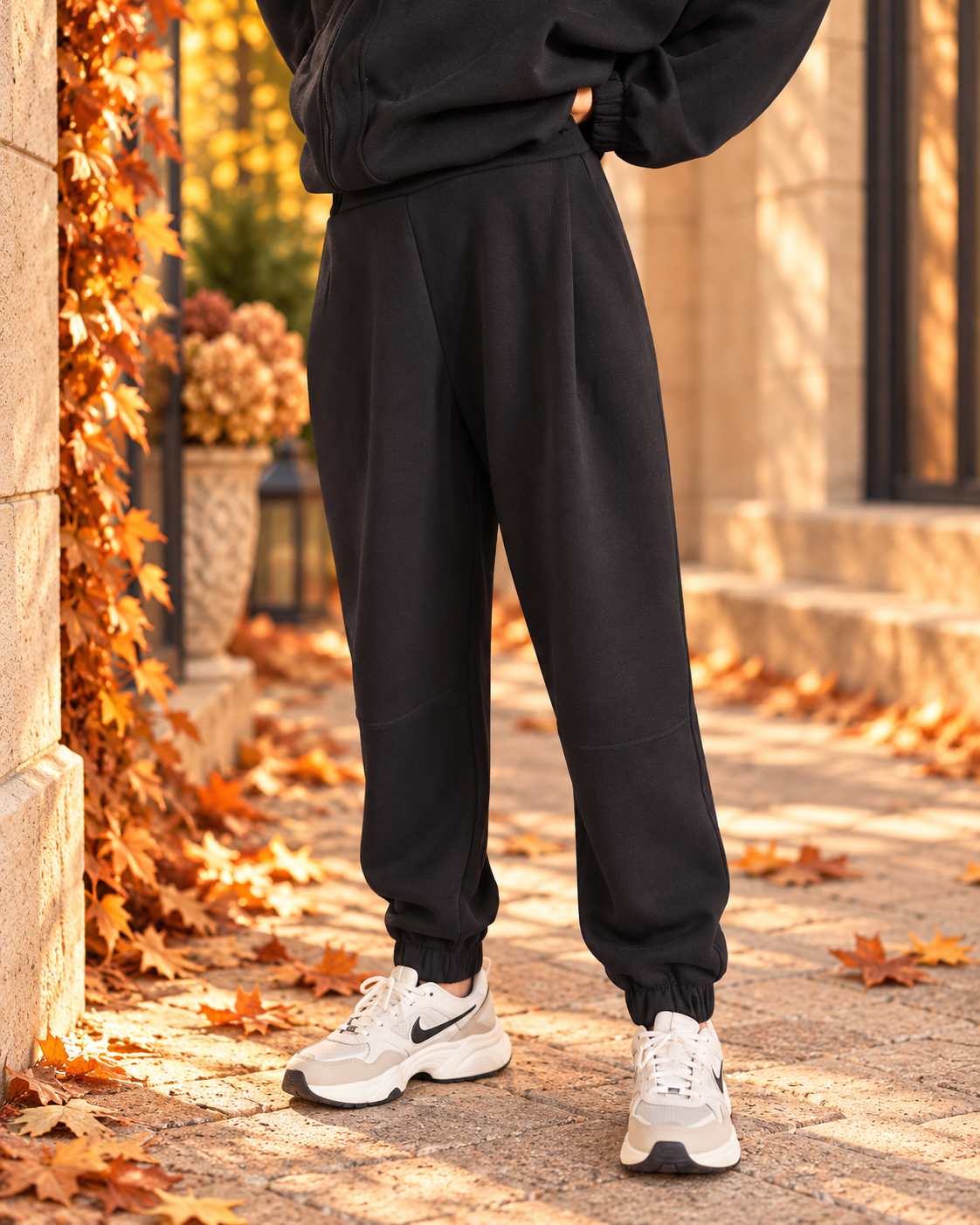Детски черен спортен комплект "Urban Comfort" - Image 7
