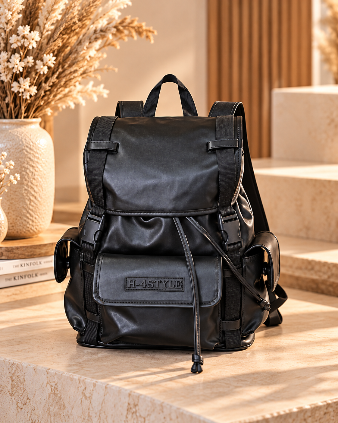 Дамска раница "H-4 Style Black Urban“ - Image 3